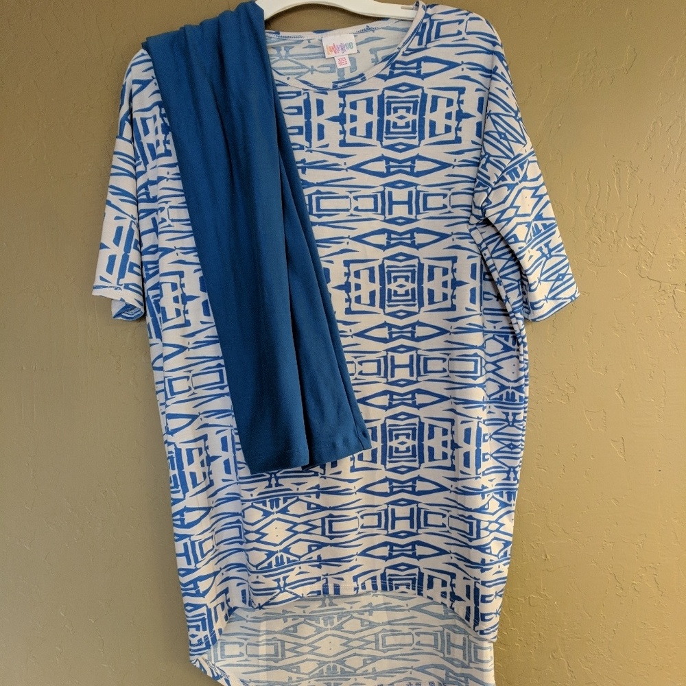 EUC LuLaRoe Xxs Irma and OS leggings